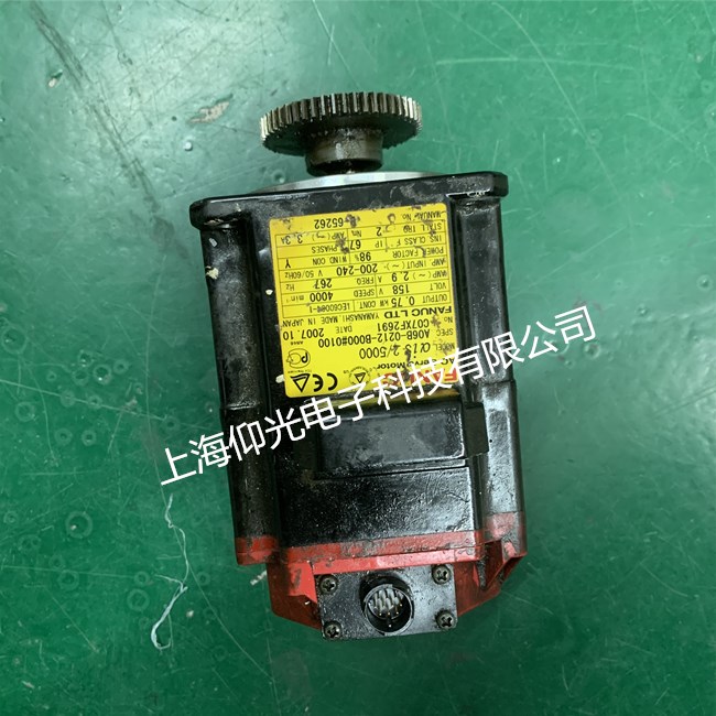 發(fā)那科伺服電機A06B-0212-B000#0100卡死轉(zhuǎn)不動維修
