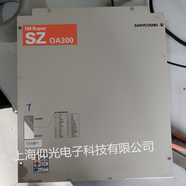 兄弟機床A00系統Z軸三洋電機驅動器維修 PY9A050U0XXXC06顯示報警