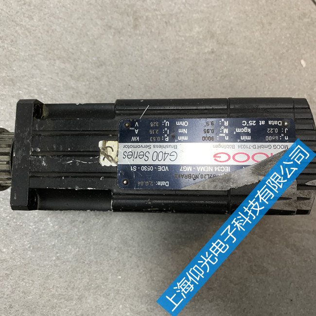 穆格伺服電機常見不轉有嗡嗡聲故障及維修方法