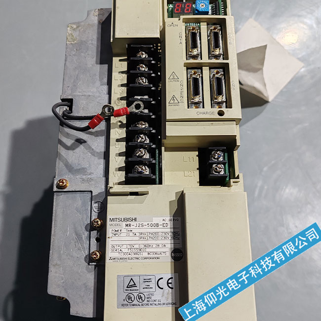 常州三菱MR-J4-10A伺服驅動器不能啟動過流過壓欠壓維修常見故障