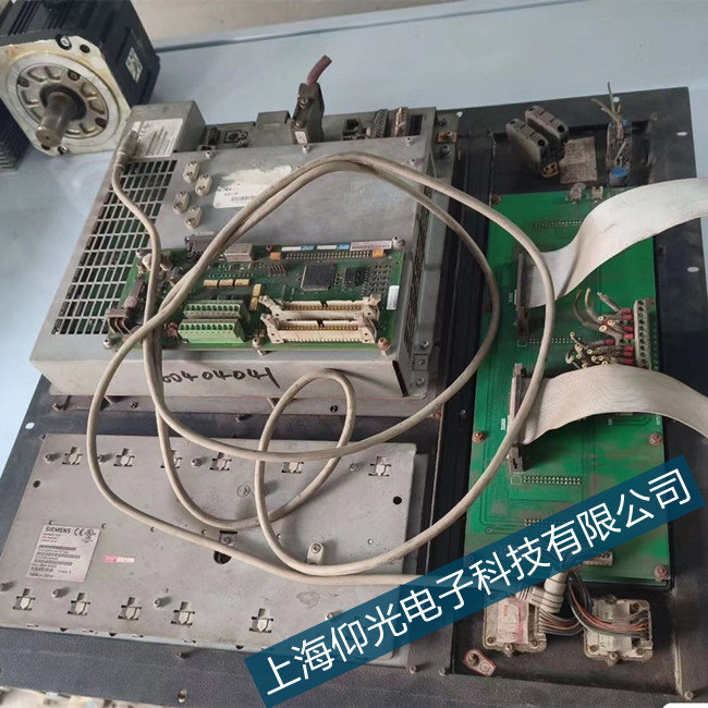 西門子數控系統電源接通后無基本畫面顯示維修方法