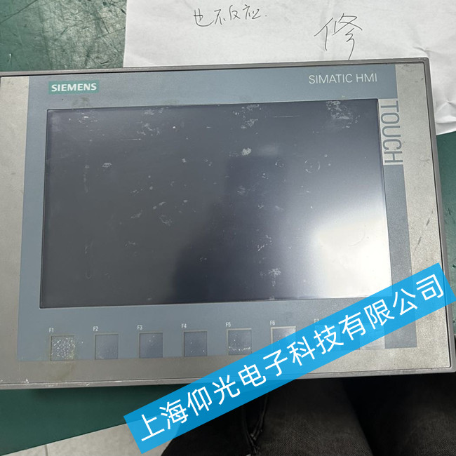 西門子觸摸屏維修6AV2124-0MC01-0AX0死機故障維修方法