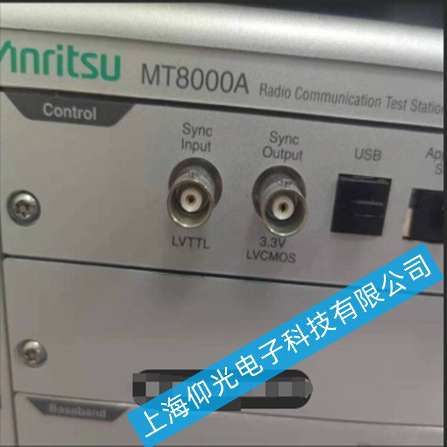 AnritsuMT8000A綜合通信測試儀器出現白屏故障的維修方法